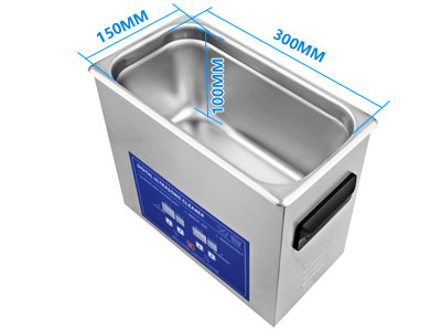 4L医用超声波清洗机内槽尺寸